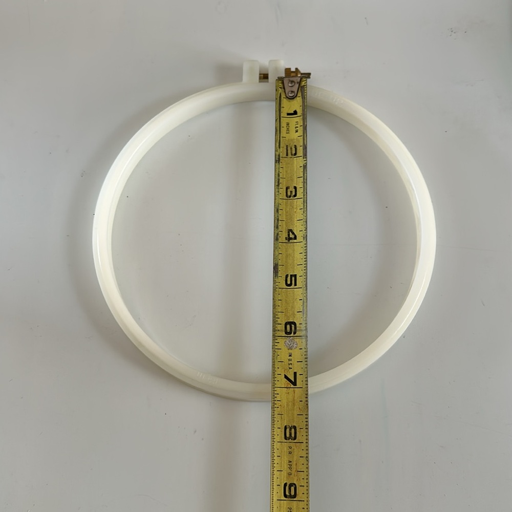 Colorful Plastic Embroidery Hoops Set - Picture 3 of 4